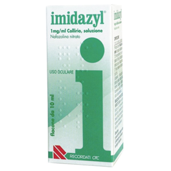 Imidazyl Collirio 0,1% Nafazolina Decongestionante Flacone 10 ml