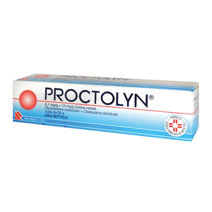 Proctolyn Crema Rettale per Ragadi ed Emorroidi 30 grammi