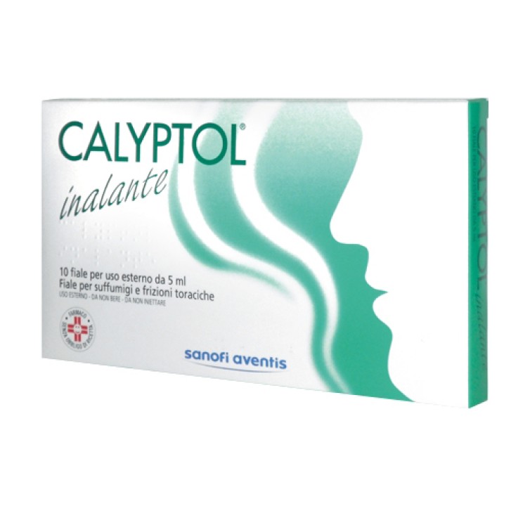Calyptol Inalante con Eucaliptolo per Uso Esterno 10 Fiale da 5 ml