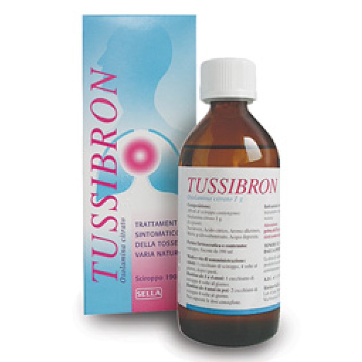 Tussibron Tosse Sciroppo 1% Oxolamina Citrato 190 ml