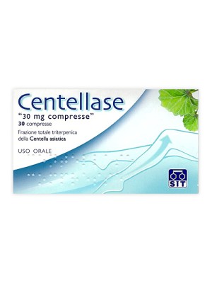 Centellase 30 mg Centella Asiatica Insufficenza Venosa 30 Compresse