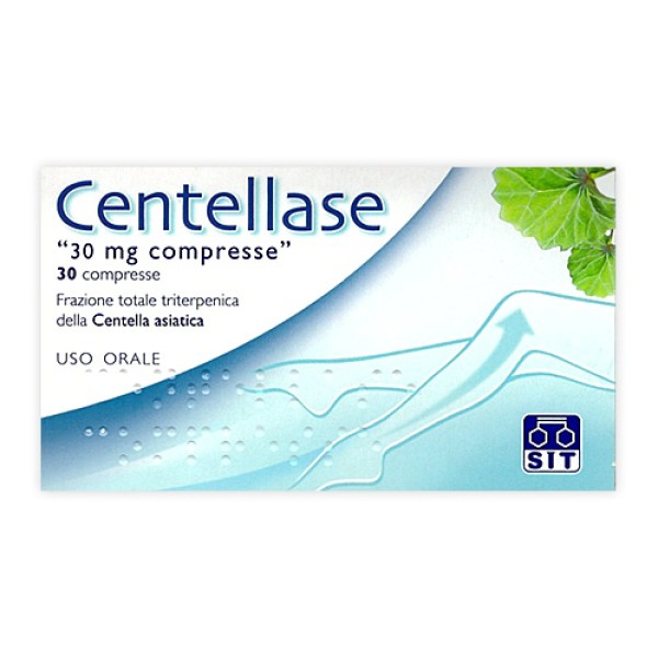 Centellase 30 mg Centella Asiatica Insufficenza Venosa 30 Compresse