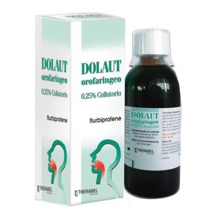 Dolaut Orofaringeo 0,25% Flurbiprofene Collutorio 150 ml