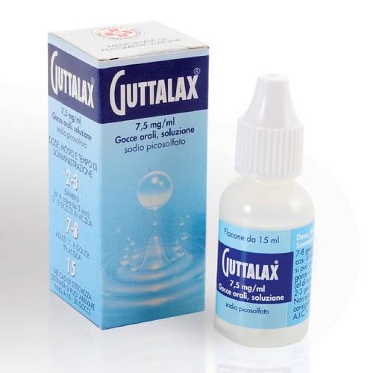 Guttalax Gocce 7,5mg/ml Bisacodile Lassativo 15 ml
