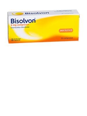 Bisolvon Compresse 8mg Bromexina Fluidificante 20 Compresse