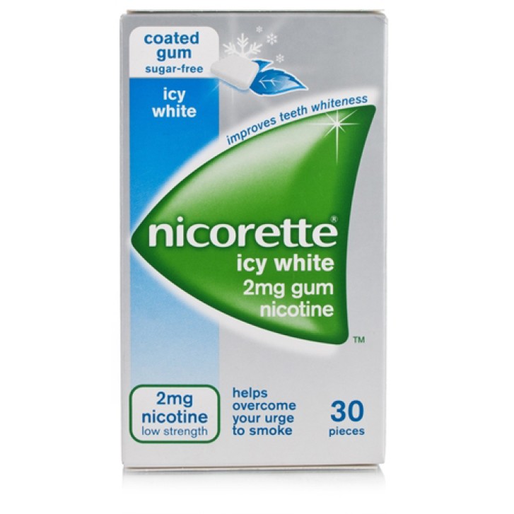 Nicorette Gomme 2 mg Nicotina Menta 30 Gomme Masticabili