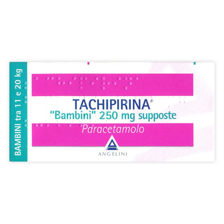 Tachipirina Bambini 250 mg Paracetamolo 10 Supposte