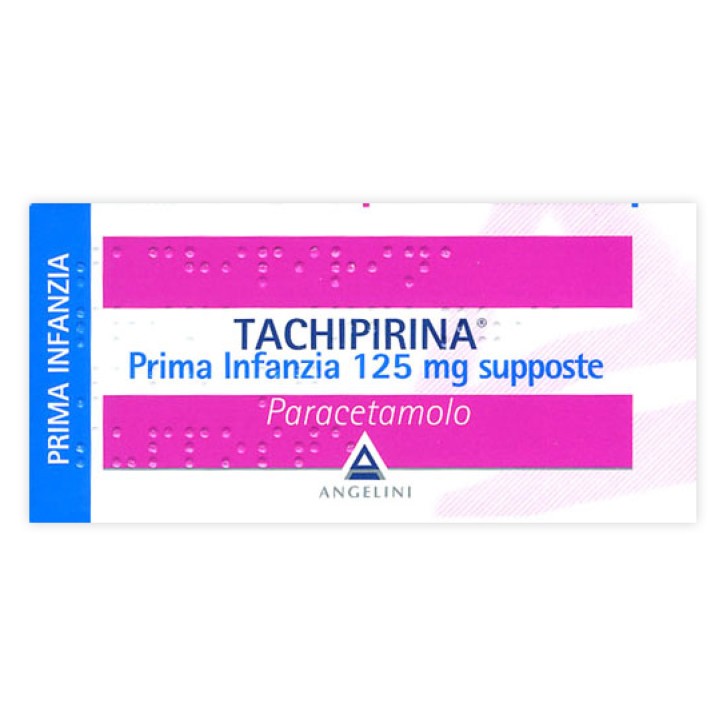 Tachipirina Prima Infanzia 125 mg Paracetamolo 10 Supposte
