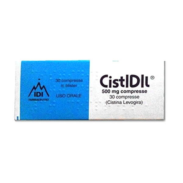 Cistidil 500 mg 30 Compresse - Levocistina