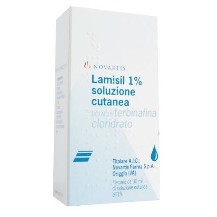 Lamisil Soluzione Cutanea 1% Terbinafina Cloridrato Flacone 30 ml