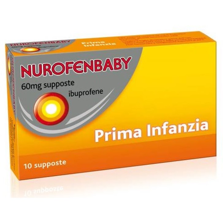 Nurofen Baby Prima Infanzia Ibuprofene 10 Supposte