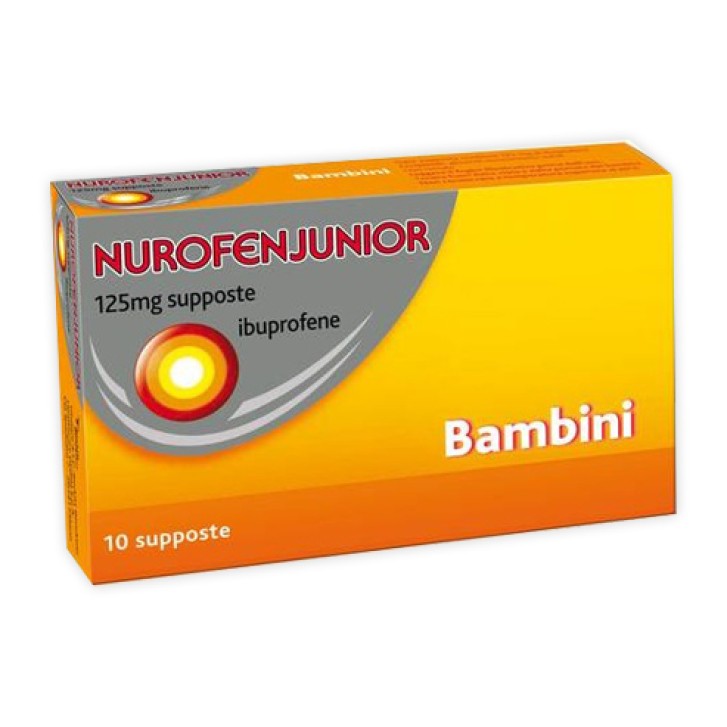 Nurofen Junior Bambini Ibuprofene 10 Supposte