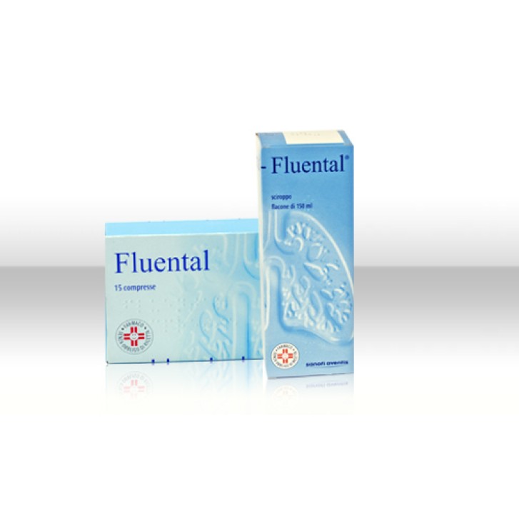 Fluental Sciroppo 12,8 + 8 mg/ml Paracetamolo 150 ml