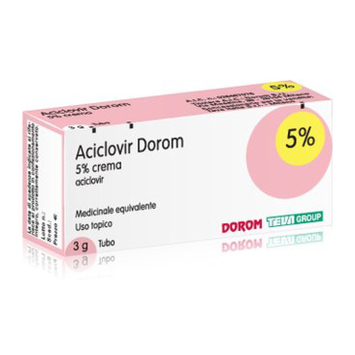 Aciclovir Dorom 5% Crema 3 grammi