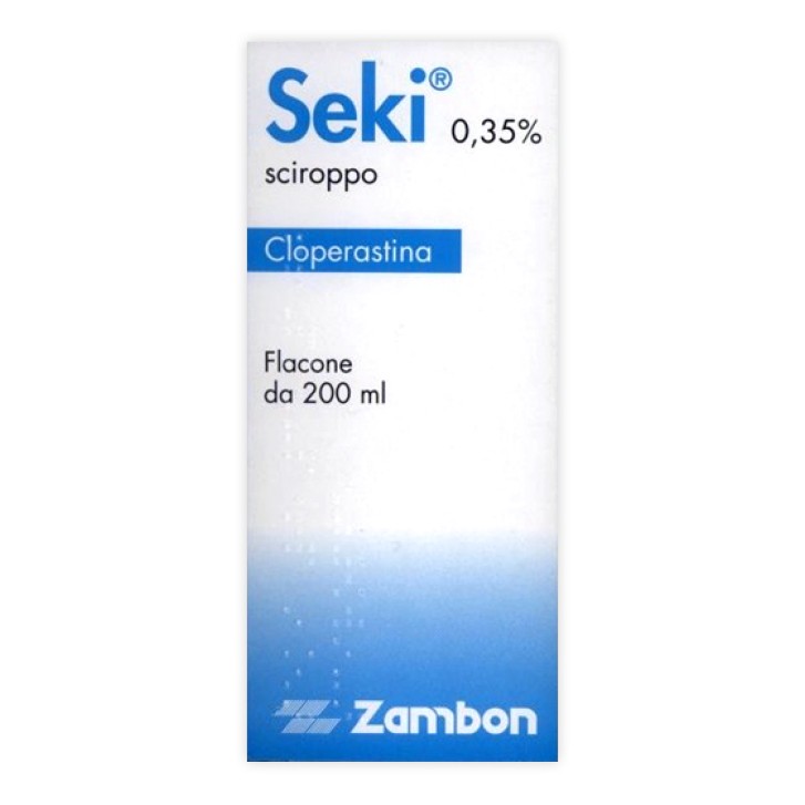 Seki Sciroppo Sedativo Tosse 3,54 mg/ ml 200 ml