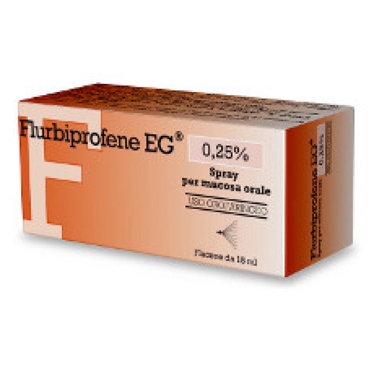 Flurbiprofene EG Spray 0,25%15 ml