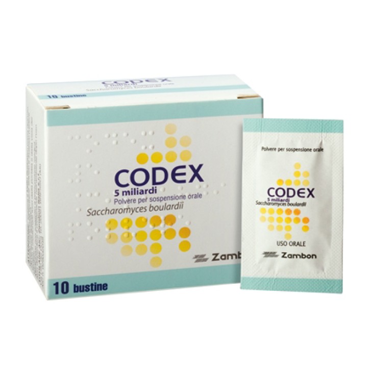 Codex 5 Miliardi Fermenti Lattici 250 mg 10 Bustine