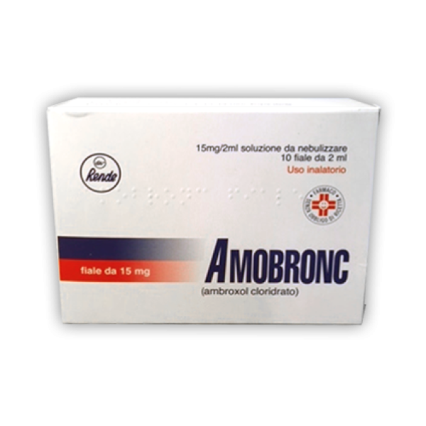 Amobronc Soluzone da Nebulizzare 15 mg/2 ml 10 Fiale