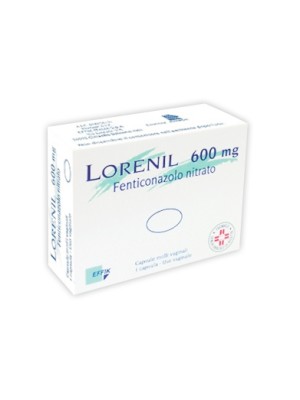 Lorenil 600 mg 1 Capsula Molli Vaginale