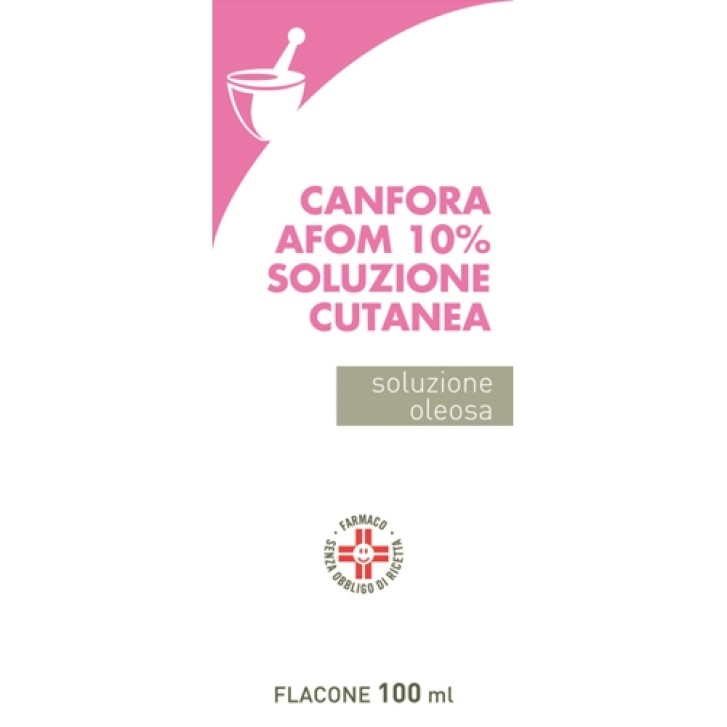 Canfora Afom 10% Soluzione Oleosa 100 ml