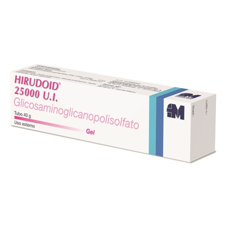 Hirudoid 25000 U.I. Gel 0,3% Tubo 40 grammi