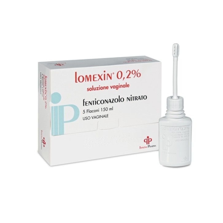 Lomexin Lavande Vaginali 0,2% Fenticonazolo 5 Flaconi 150 ml