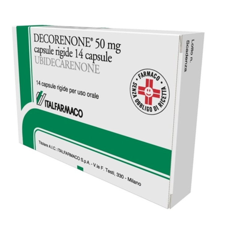 Decorenone 50 mg 14 Capsule - Integratore Alimentare
