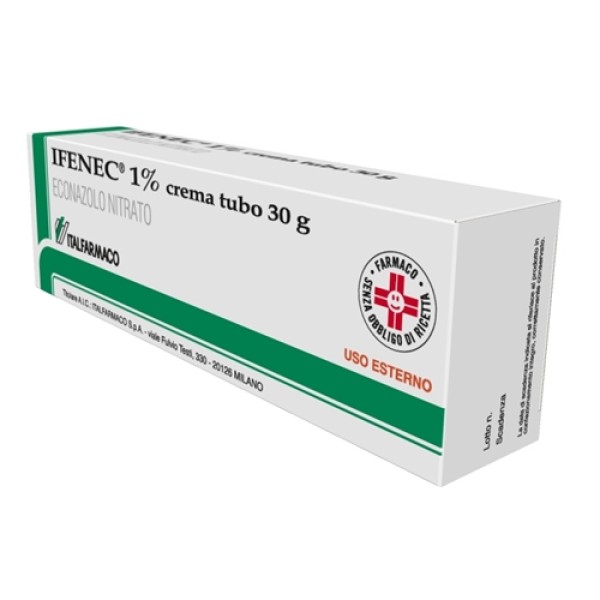 Ifenec 1% Econazolo Nitrato Crema Antimicotica 30 grammi