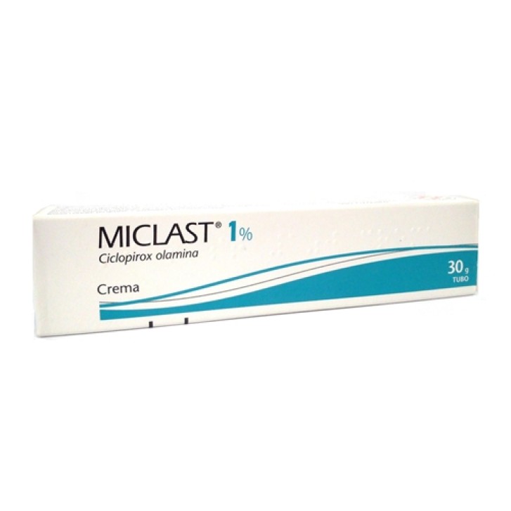 Miclast Crema 1% Ciclopiroxolamina Antimicotico 30 grammi
