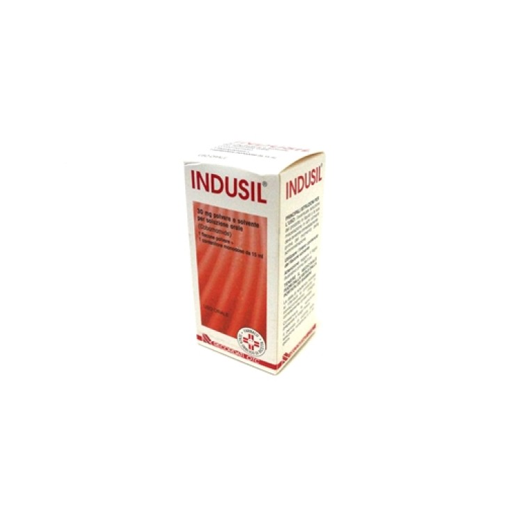 Indusil Gocce 30 mg Cobamamide Vita B12 Polvere e Solvente per Soluzione Orale 15 ml