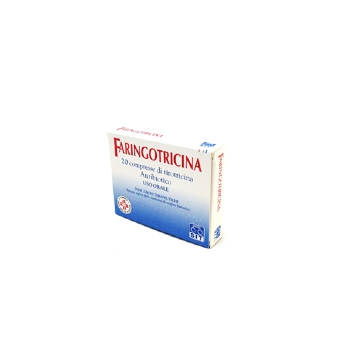 Faringotricina 2,5 mg Tirotricina Stomatiti 20 Compresse