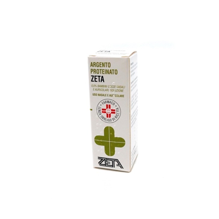 Argento Proteinato Zeta 0,5% Gocce Nasali e Auricolari 10 ml