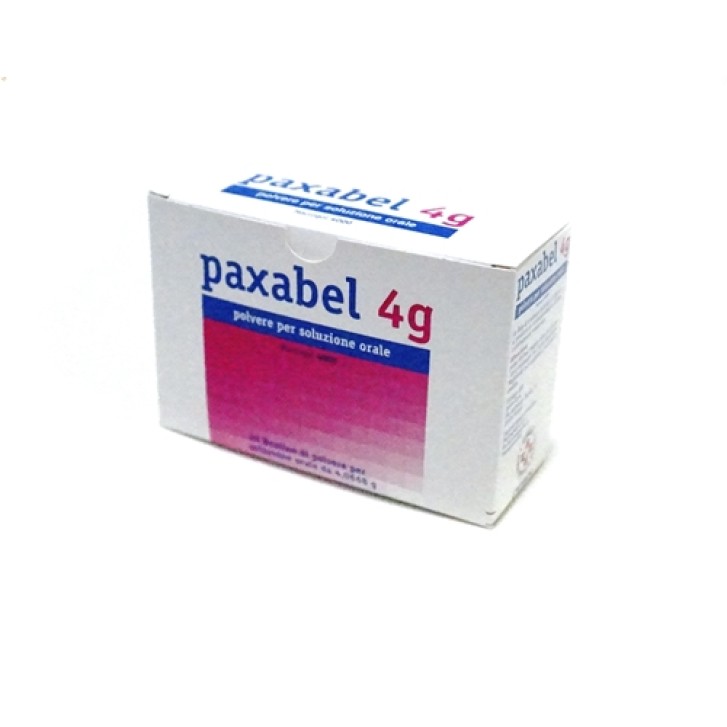 Paxabel 4 grammi Macrogol 4000 Polvere Soluzione Orale 20 Bustine