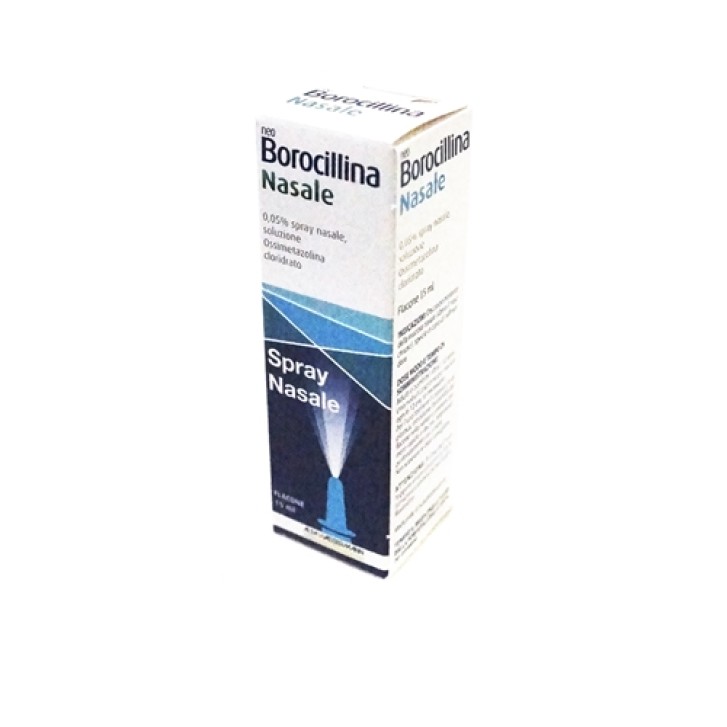NeoBorocillina Nasale 0,05% Ossimetazolina Spray Decongestionante 15 ml