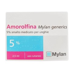 Amorolfina Mylan Smalto Antimicotico Unghie 2,5 ml