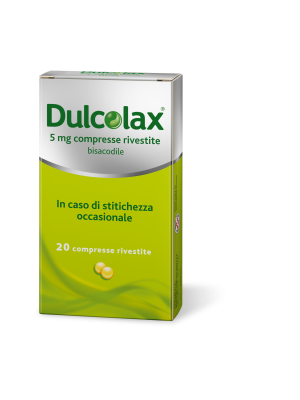Dulcolax Adulti 5mg Bisacodile Lassativo 20 Compresse