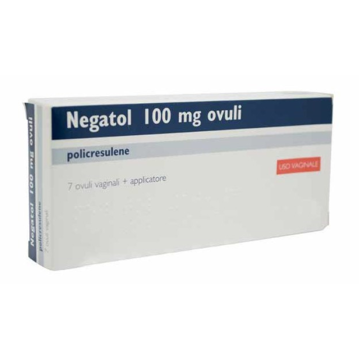 Negatol 0,1 g 7 Ovuli Vaginali + Applicatore