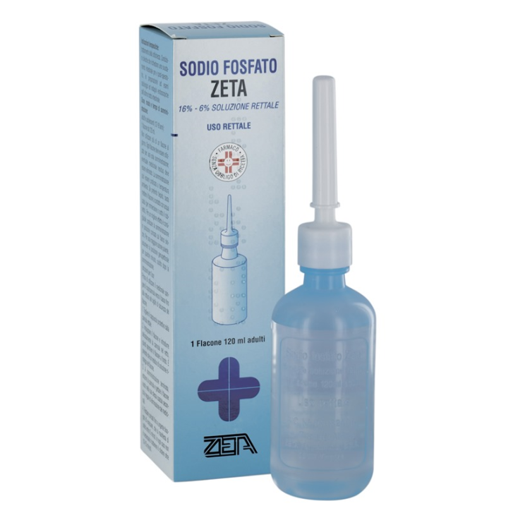 Sodio Fosfato Zeta Adulti 16%-6% Soluzione Rettale 120 ml