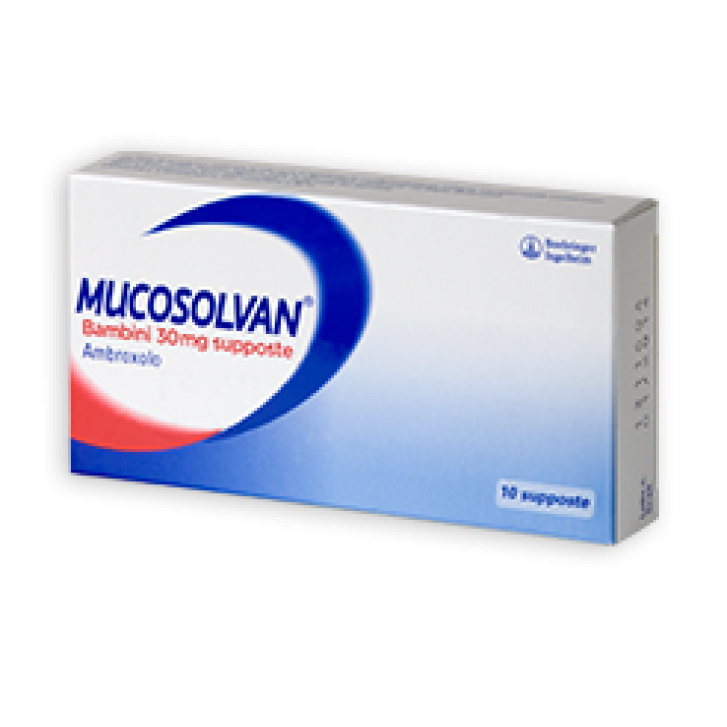 Mucosolvan Bambini 30 mg Ambroxolo 10 Supposte