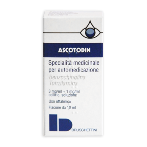 Ascotodin Collirio N-Metilbenzochinolina Metilsolfato 10 ml