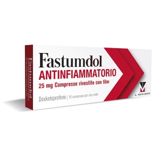 Fastumdol Antinfiammatorio 25 mg 10 Compresse Rivestite