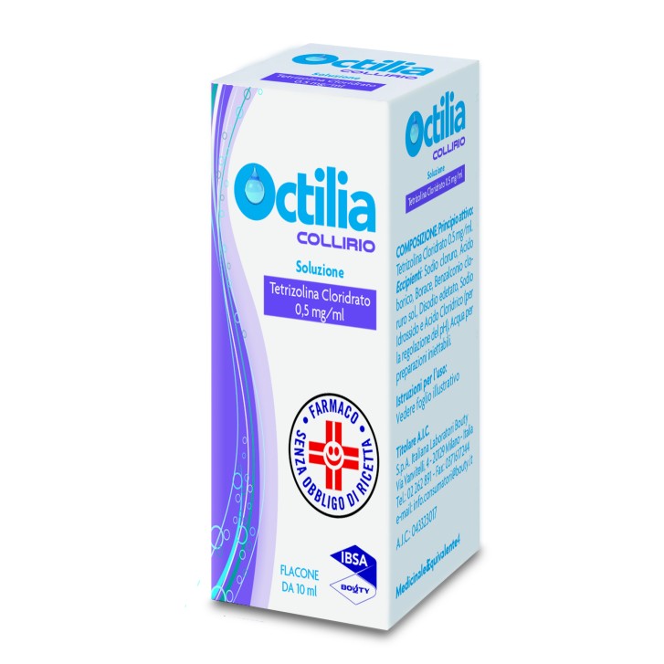 Octilia Collirio 0,5 mg Flacone con Contagocce 10 ml
