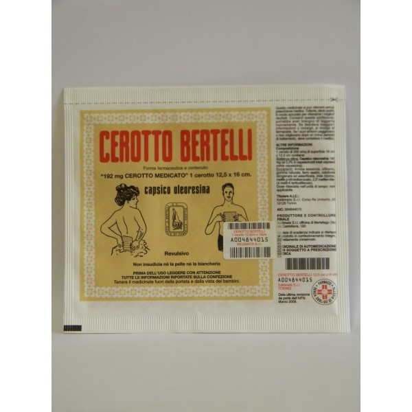 Bertelli Cerotto Grande 16 x 12 cm