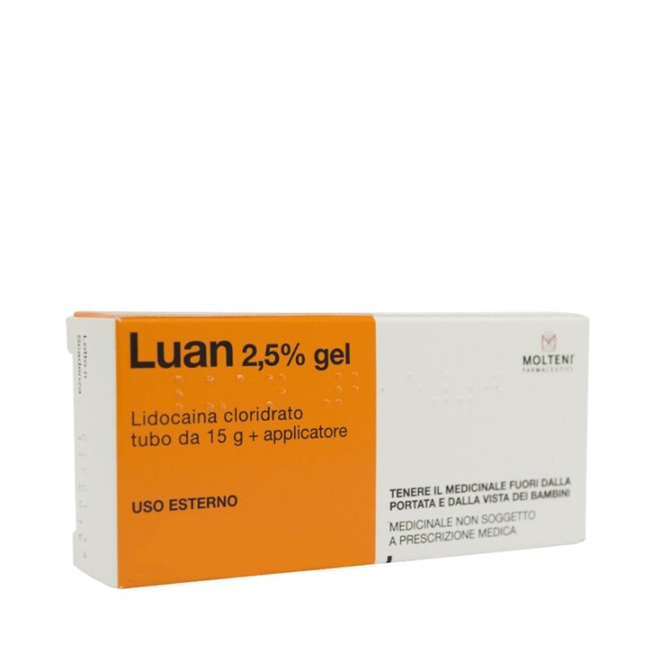 Luan Gel 2,5% 15 grammi + Applicatore