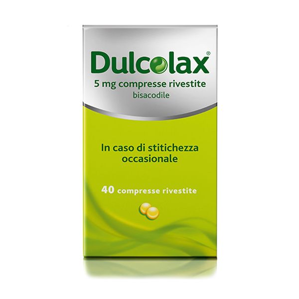 Dulcolax Adulti 5mg Bisacodile Lassativo 40 Compresse