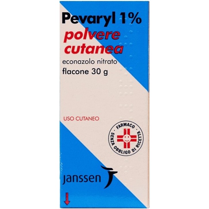 Pevaryl 1% Econazolo Nitrato Polvere Cutanea 30 grammi