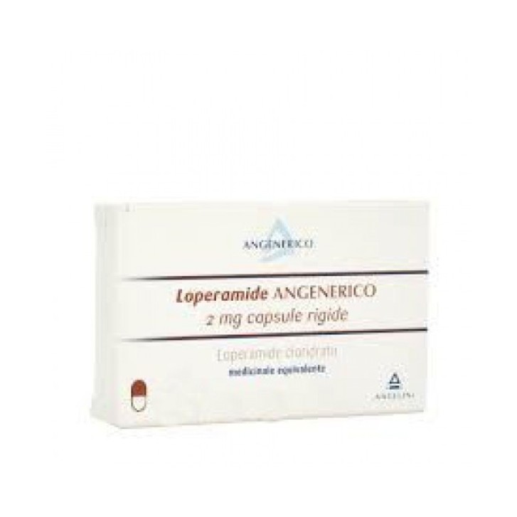 Loperamide Angenerico 2 mg Antidiarroico 10 Capsule