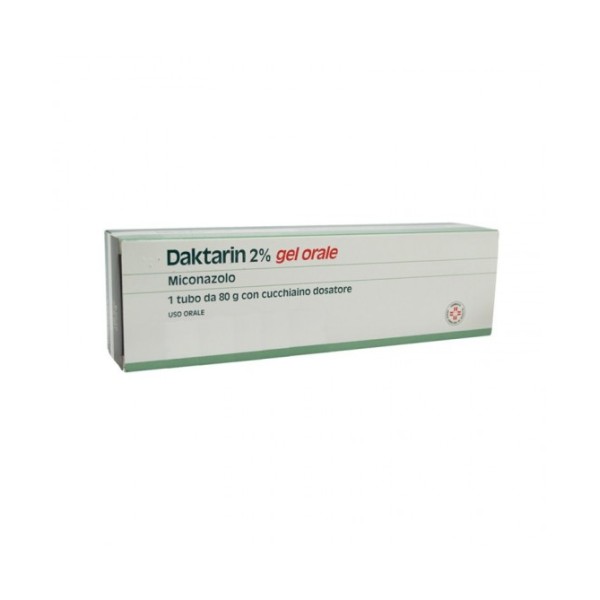 Daktarin 2% Gel Orale 20 mg/g Miconazolo Antimicotico 80 grammi