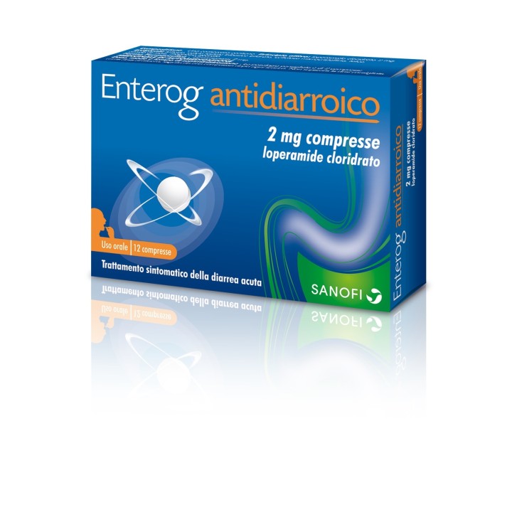 Enterogermina Antidiarroico 2mg 12 Compresse