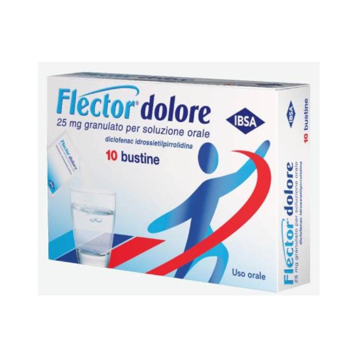 Flector Dolore 25 mg Granulato 10 Bustine